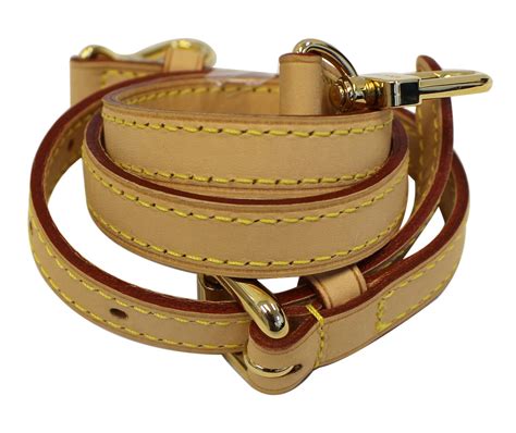 louis vuitton leather shoulder strap|authentic Louis Vuitton strap.